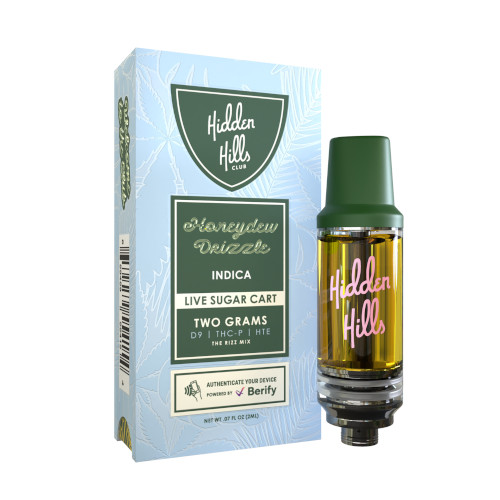 Hidden Hills 2ml Refil Delta 9 Thc A / B / H /P / X - Indica