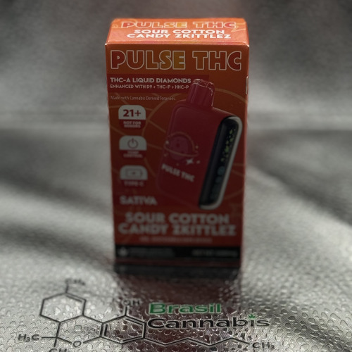 Pulse 5ml Digital Display Delta 9 Thc P Hhc P - Sativa